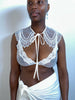 CUSTOM EMBROIDERED SHEER NYLON COLLAR <strong>LONELY LINGERIE 2024</strong>